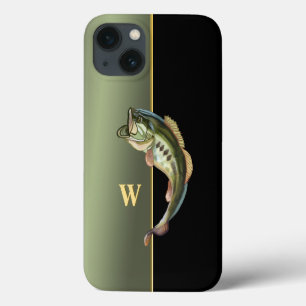 Jumping Large Mouth Bass iPhone 13 Case
