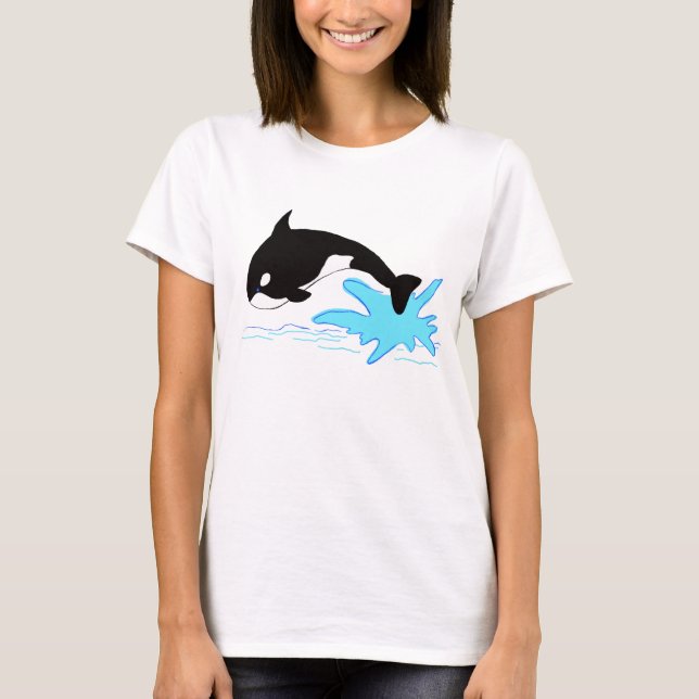 Jumping Orca T-Shirt (Front)
