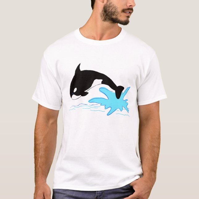 Jumping Orca T-Shirt (Front)