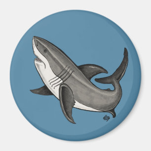 Jumping Shark Magnet