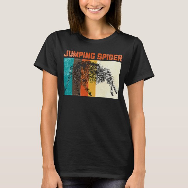 Jumping Spider Animal T-Shirt (Front)
