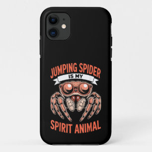 Jumping Spider Art for Men Women Kids, Cute Gift Case-Mate iPhone Case