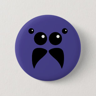 Jumping Spider Face Button