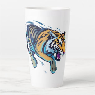 Jumping Tiger Latte Mug