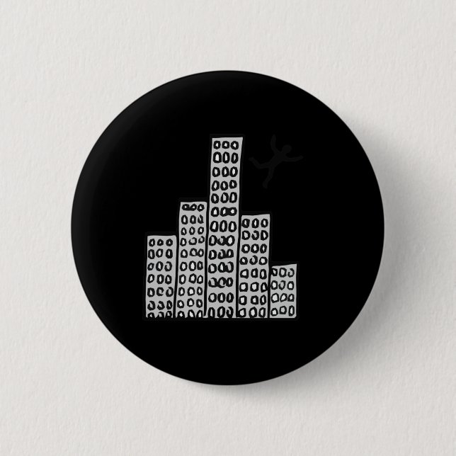 Jumping With Joy  6 Cm Round Badge (Front)