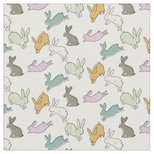 Jumpy Bunnies Fabric
