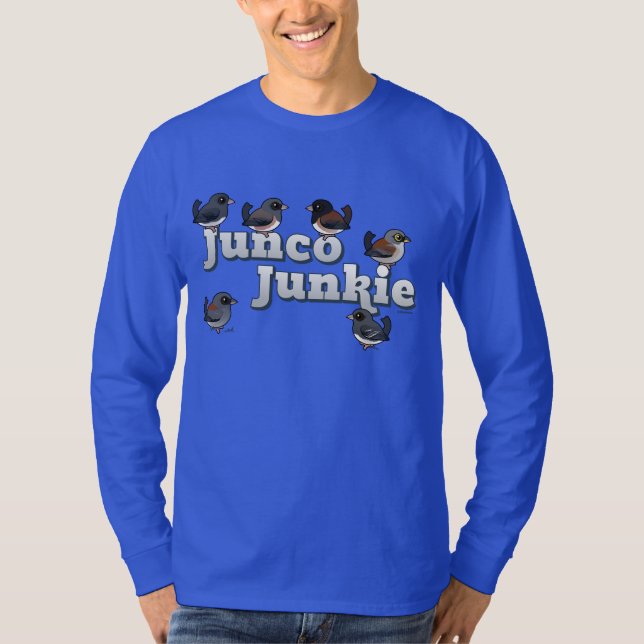 Junco Junkie T-Shirt (Front)