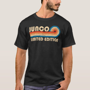 JUNCO Surname Retro Vintage 80s 90s Birthday Reuni T-Shirt