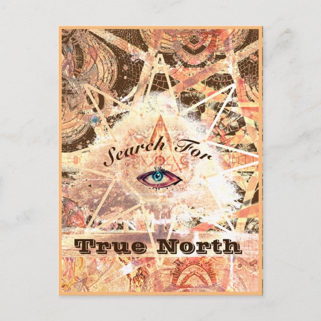 Junction Card No 28: Search for True North (Front)