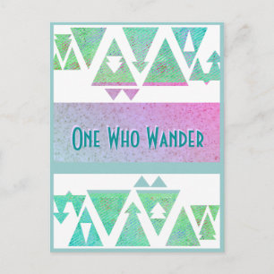 Junction Card No 29: One Who Wander pattern