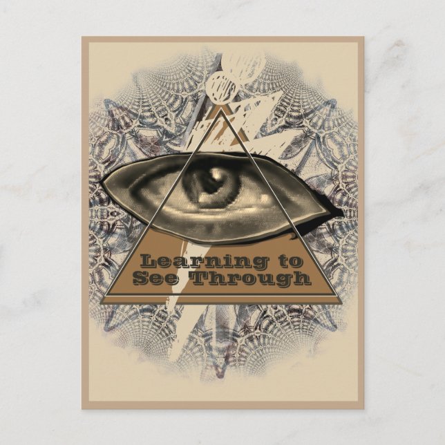 Junction Card No 51: Learning to See Through / Eye (Front)