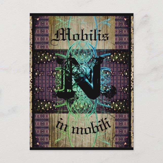 Junction Card No 9: "Mobilis in mobili" Fluidity (Front)