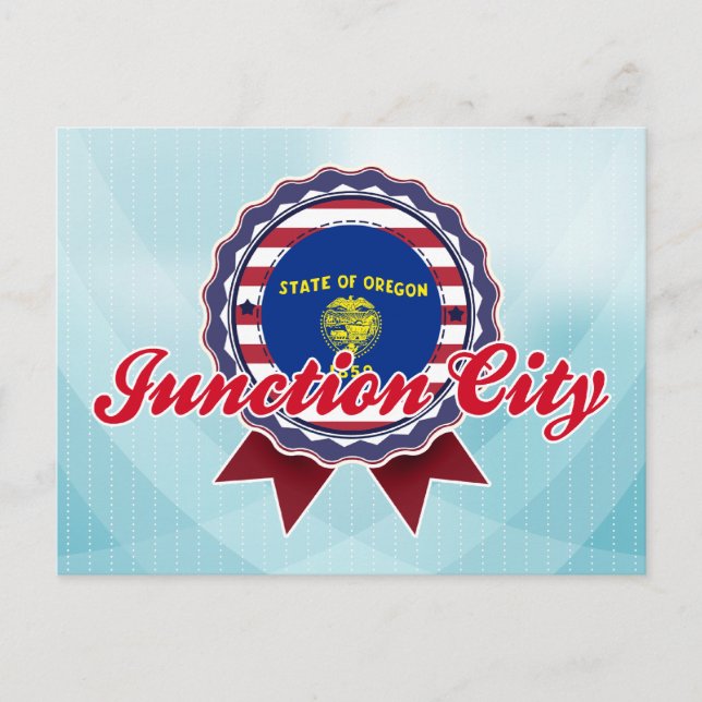 Junction City, OR Postcard (Front)