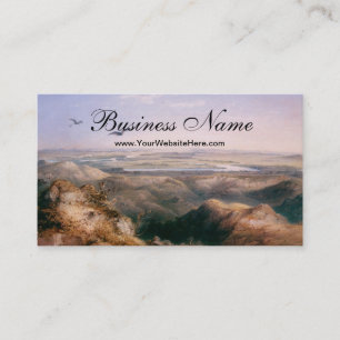 Junction of the Yellowstone and Missouri by Bodmer Business Card