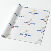 June19teenth Wrapping Paper