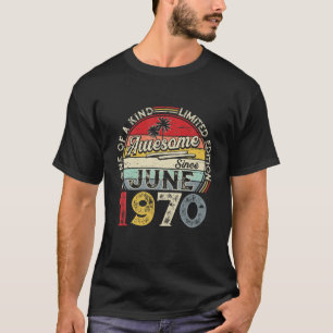 June 1970 Limited Edition Outfit Retro 51St Bday G T-Shirt