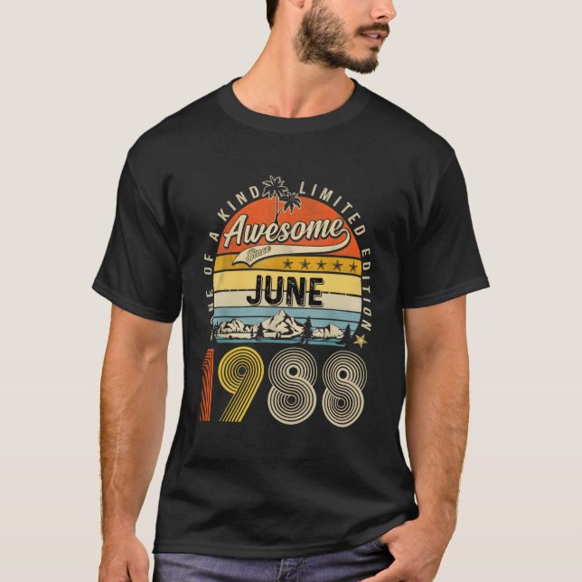 June 1988 35Th 35 T-Shirt (Front)