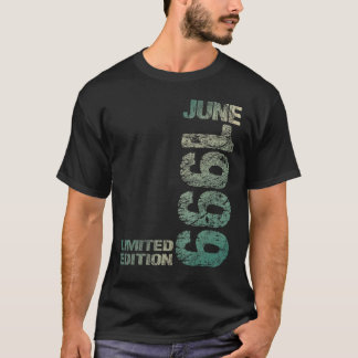 June 1999 24th Birthday Born 1999 T-Shirt