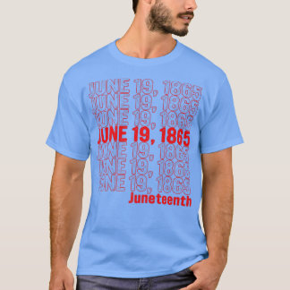 June 19 1865 Black History Month African American T-Shirt