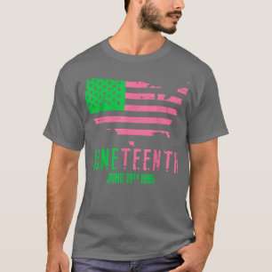 June 19th 1865 Juneteenth aka distressed American T-Shirt