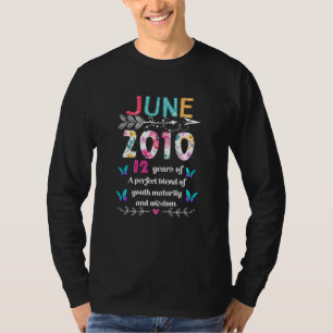 June 2010  12 Years Of Youth Maturity And Wisdom T-Shirt