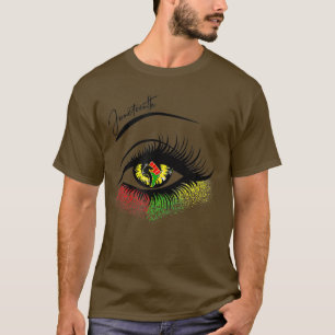 June Bright Eyes Juneteenth Juneteenth Eye African T-Shirt