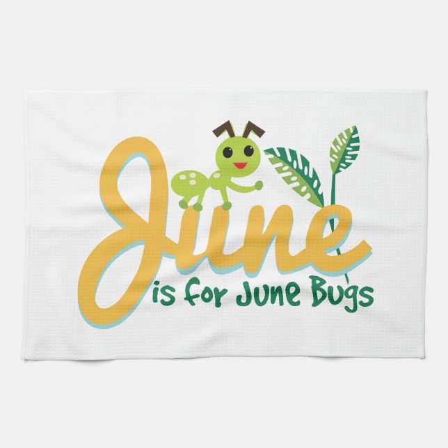 June Bug Tea Towel (Horizontal)