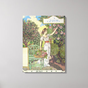 June Canvas Print