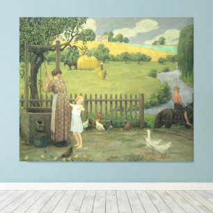 June Canvas Print