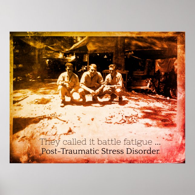 June is PTSD Awareness Month Poster (Front)