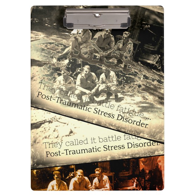 June is PTSD Awareness Month Poster Clipboard (Front)