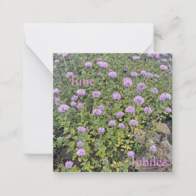 June Jubilee Card (Front)