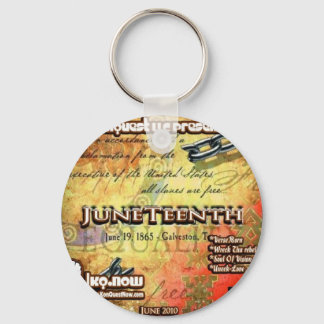 June - JuneTeenth Key Ring