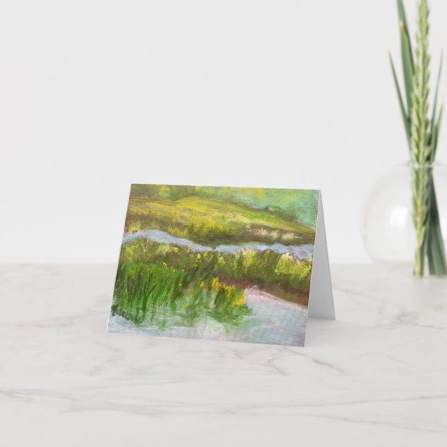 June Morning Notecard (Front)