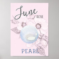 June Rose and Pearl Birthday