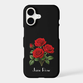 June Rose Flowers Phone Case