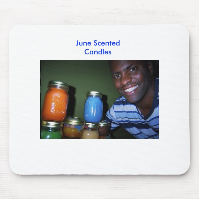 June Scented Candles Mouse Pad (Front)