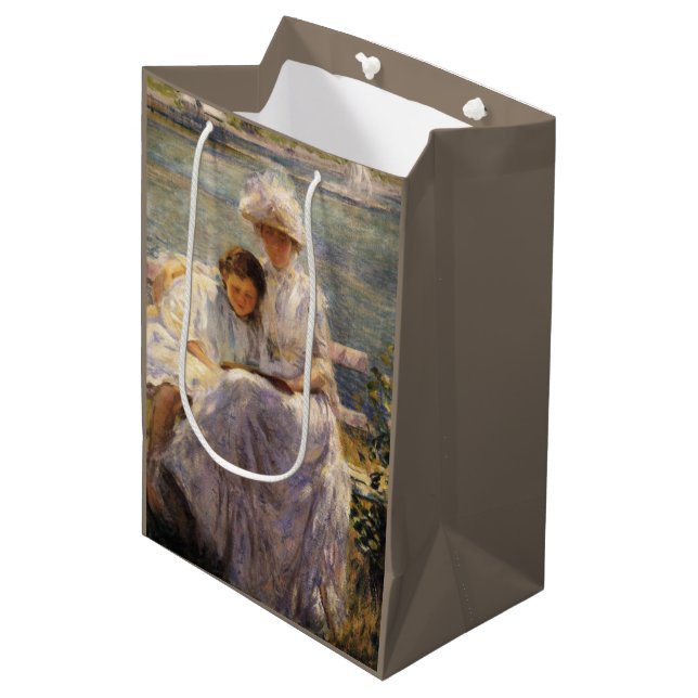 June Sunlight (by Joseph DeCamp) Medium Gift Bag (Front Angled)