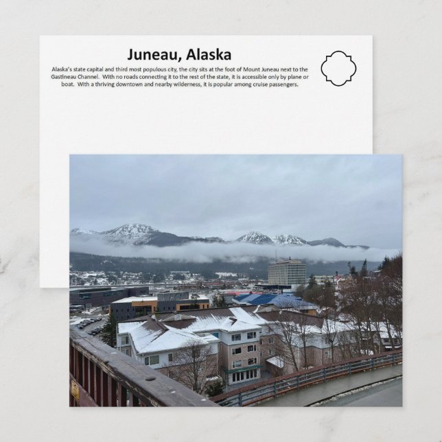 Juneau, Alaska 1 Postcard (Front/Back)