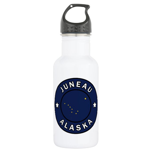 Juneau Alaska 532 Ml Water Bottle (Front)