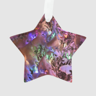 Juneau Alaska Christmas tree Ornament