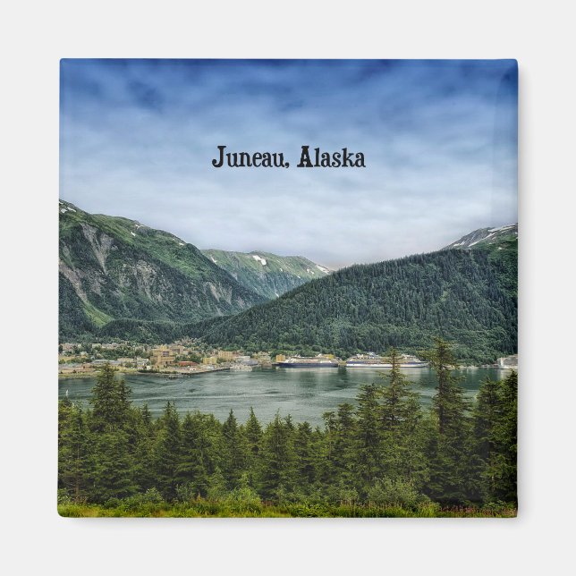 Juneau, Alaska Magnet (Front)
