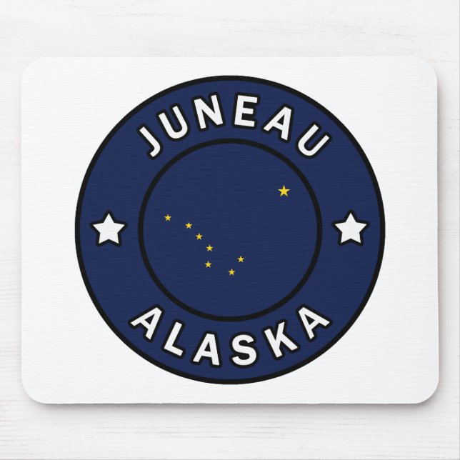 Juneau Alaska Mouse Pad (Front)