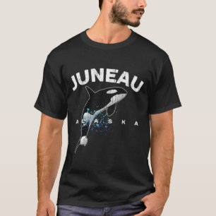 Juneau Alaska Orca Killer Whale Lover Vacation Tri T-Shirt