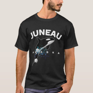 Juneau Alaska Orca Killer Whale Watching Camping V T-Shirt