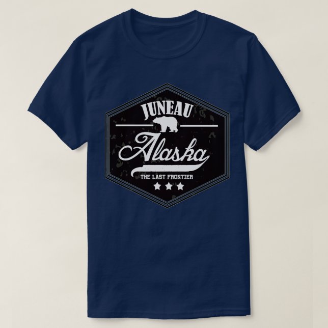 Juneau Alaska T-Shirt (Design Front)