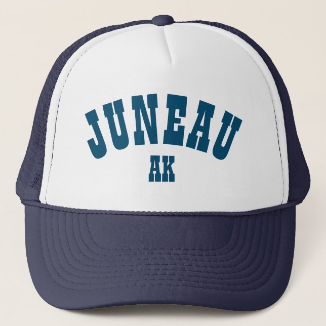 Juneau, Alaska Trucker Hat (Front)