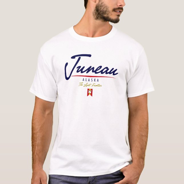 Juneau Script T-Shirt (Front)