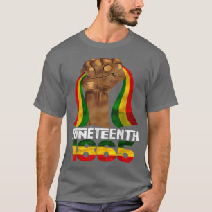 Junenth 18 65 African American Power T-Shirt