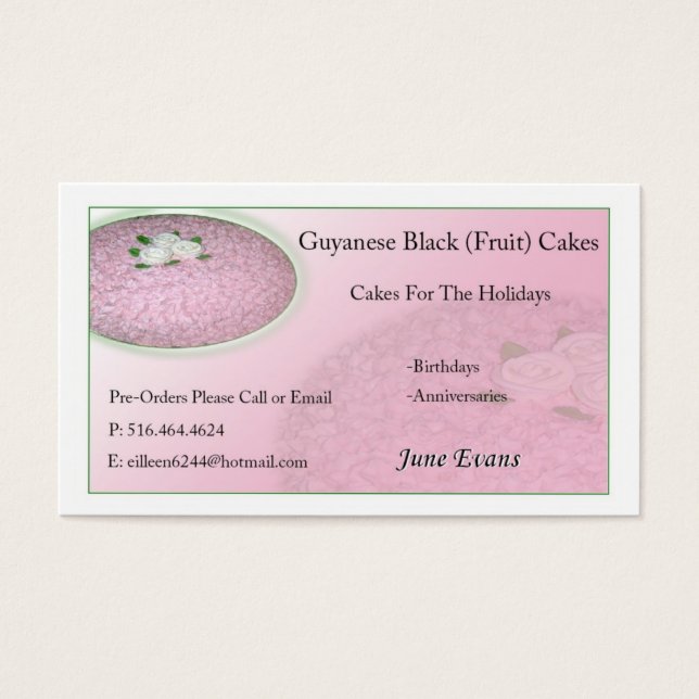 Junes-Saturday Card (Front)